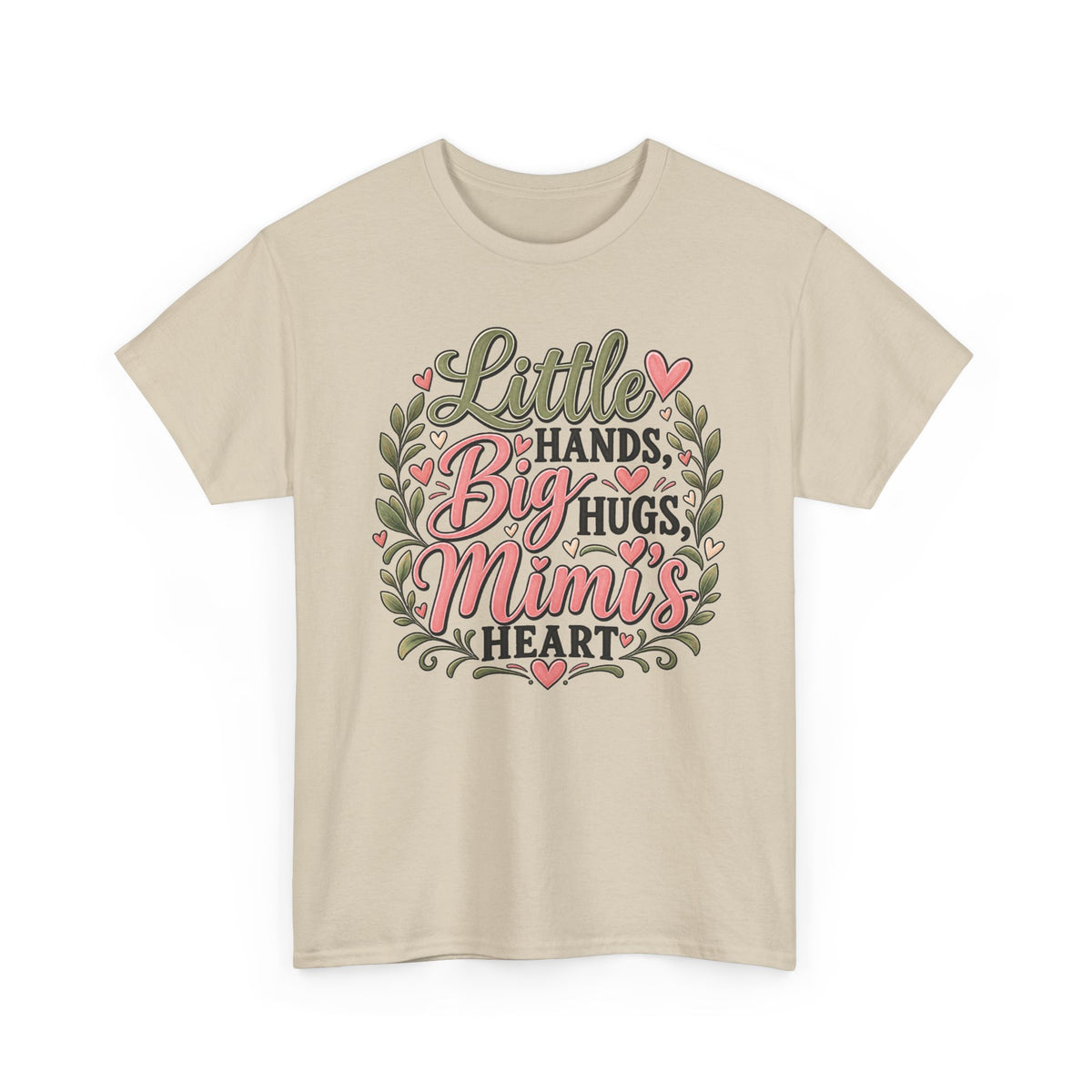Mimi Little Hands, Big Hugs Tee 💕 | Cute Mimi Grandmother Shirt