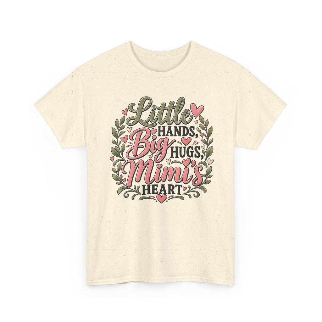Mimi Little Hands, Big Hugs Tee 💕 | Cute Mimi Grandmother Shirt