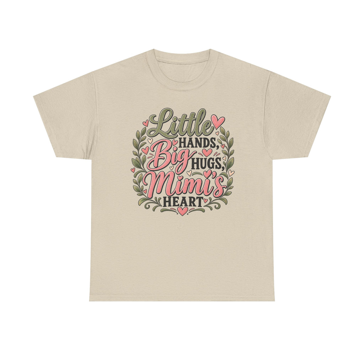 Mimi Little Hands, Big Hugs Tee 💕 | Cute Mimi Grandmother Shirt