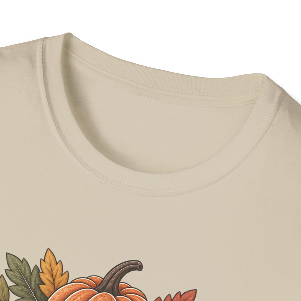 Thankful Mama Fall T-Shirt | Rustic Pumpkin Thanksgiving Tee
