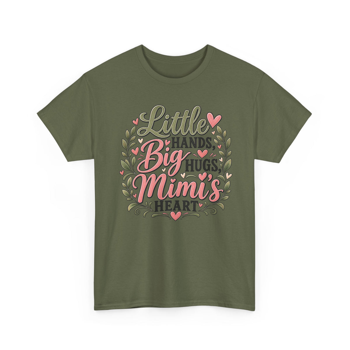 Mimi Little Hands, Big Hugs Tee 💕 | Cute Mimi Grandmother Shirt