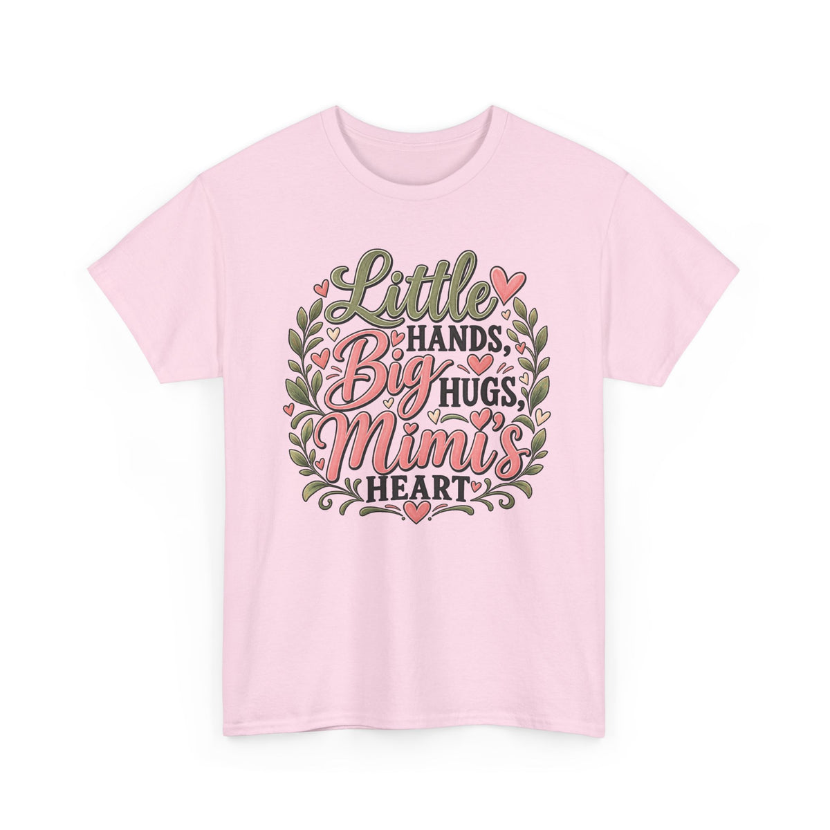 Mimi Little Hands, Big Hugs Tee 💕 | Cute Mimi Grandmother Shirt
