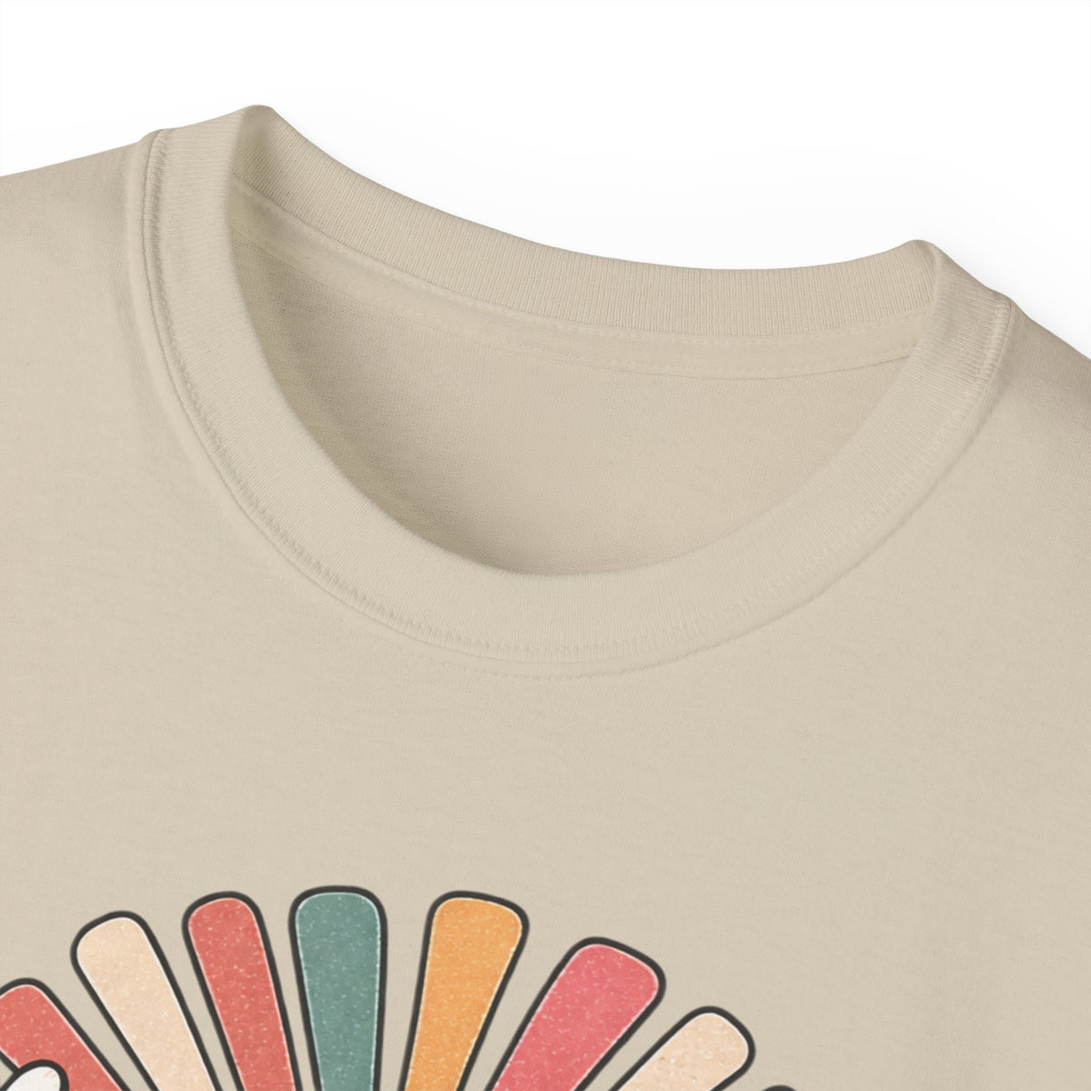 Faith Over Fear Retro Christian Tee 🌼