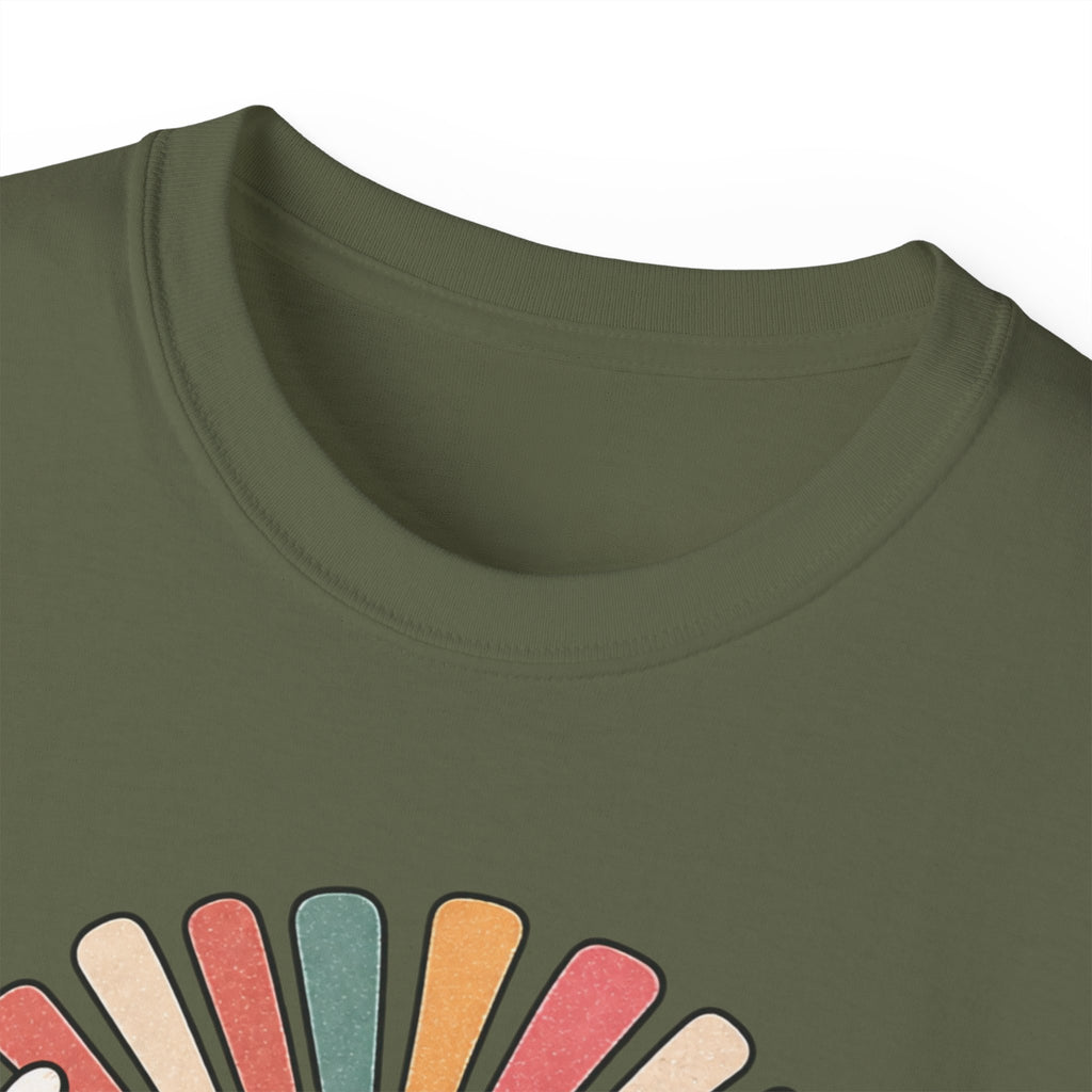 Faith Over Fear Retro Christian Tee 🌼