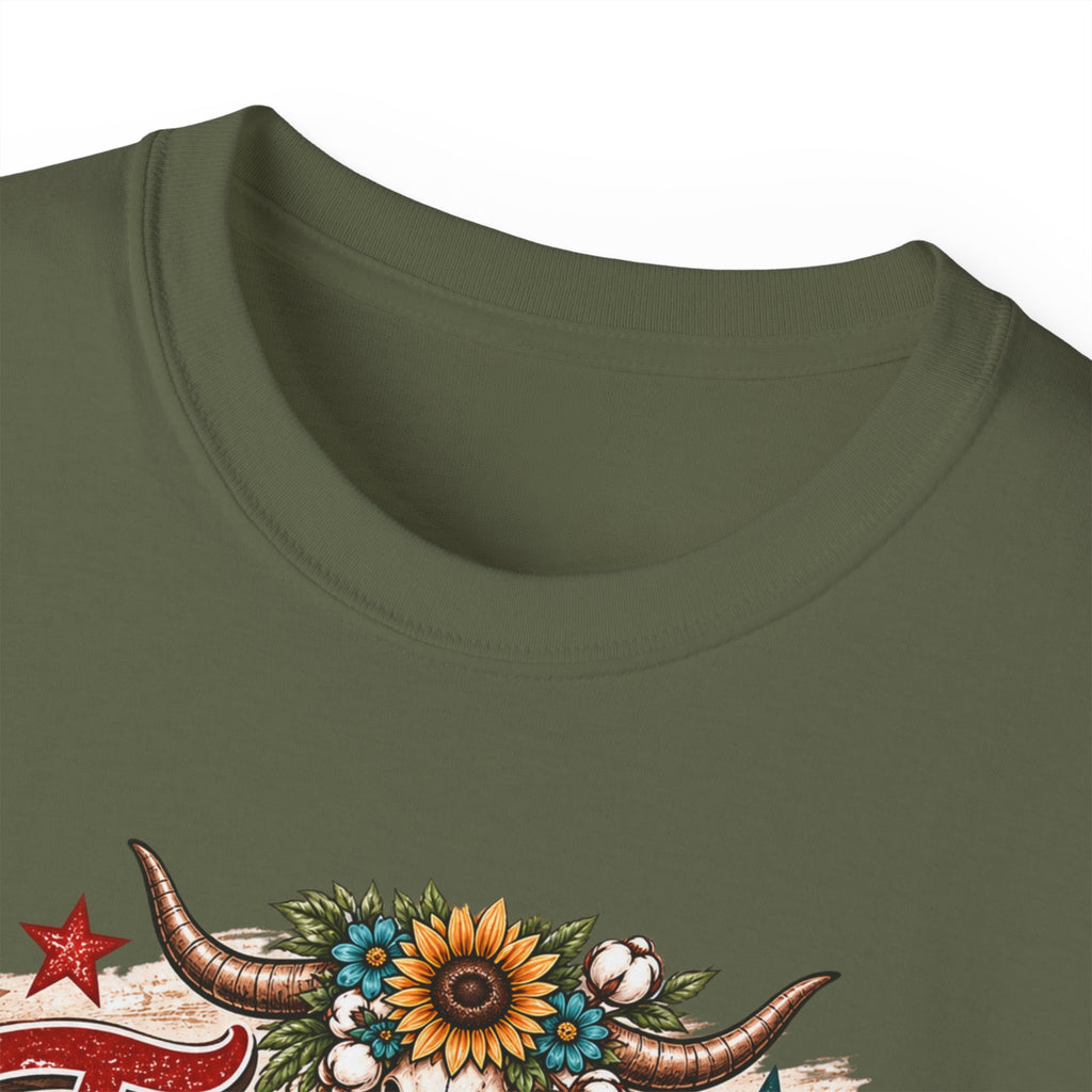 🤠 "Texas Girl – You Can Tell by the Boots" Women's  Tee