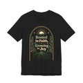 Women's "Rooted in Faith, Growing in Joy" Tee