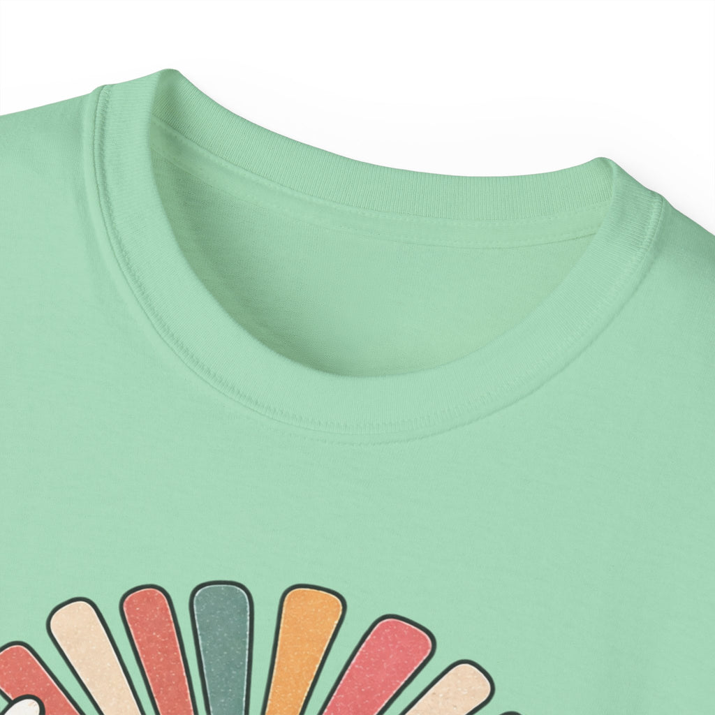 Faith Over Fear Retro Christian Tee 🌼