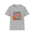 Can We Pray and Eat Thanksgiving T-Shirt | Rustic Unisex Fall Tee
