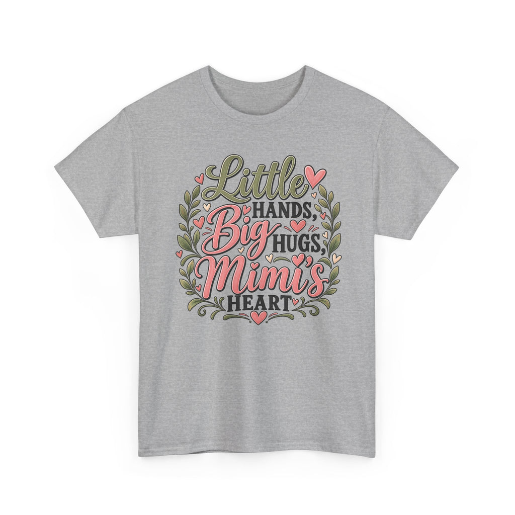 Mimi Little Hands, Big Hugs Tee 💕 | Cute Mimi Grandmother Shirt