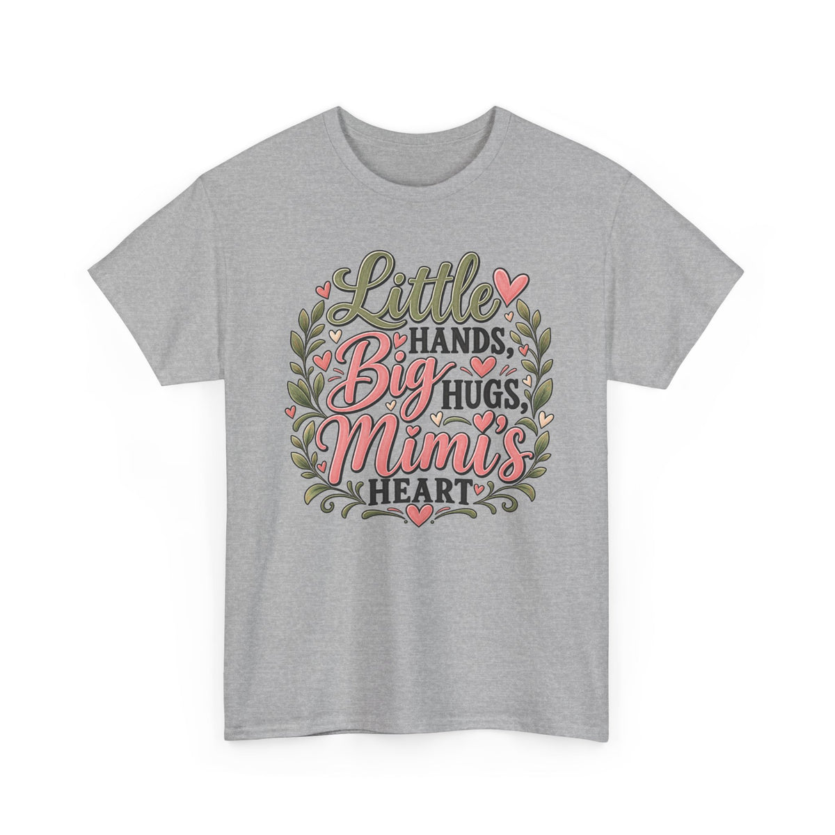 Mimi Little Hands, Big Hugs Tee 💕 | Cute Mimi Grandmother Shirt