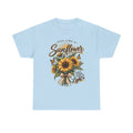 Women's "Stay Like a Sunflower" Inspirational Graphic Tee 🌻