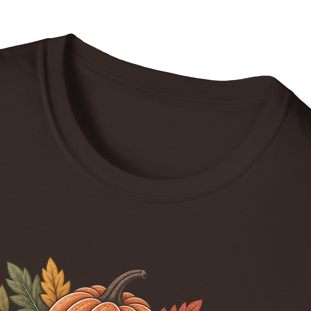 Thankful Mama Fall T-Shirt | Rustic Pumpkin Thanksgiving Tee