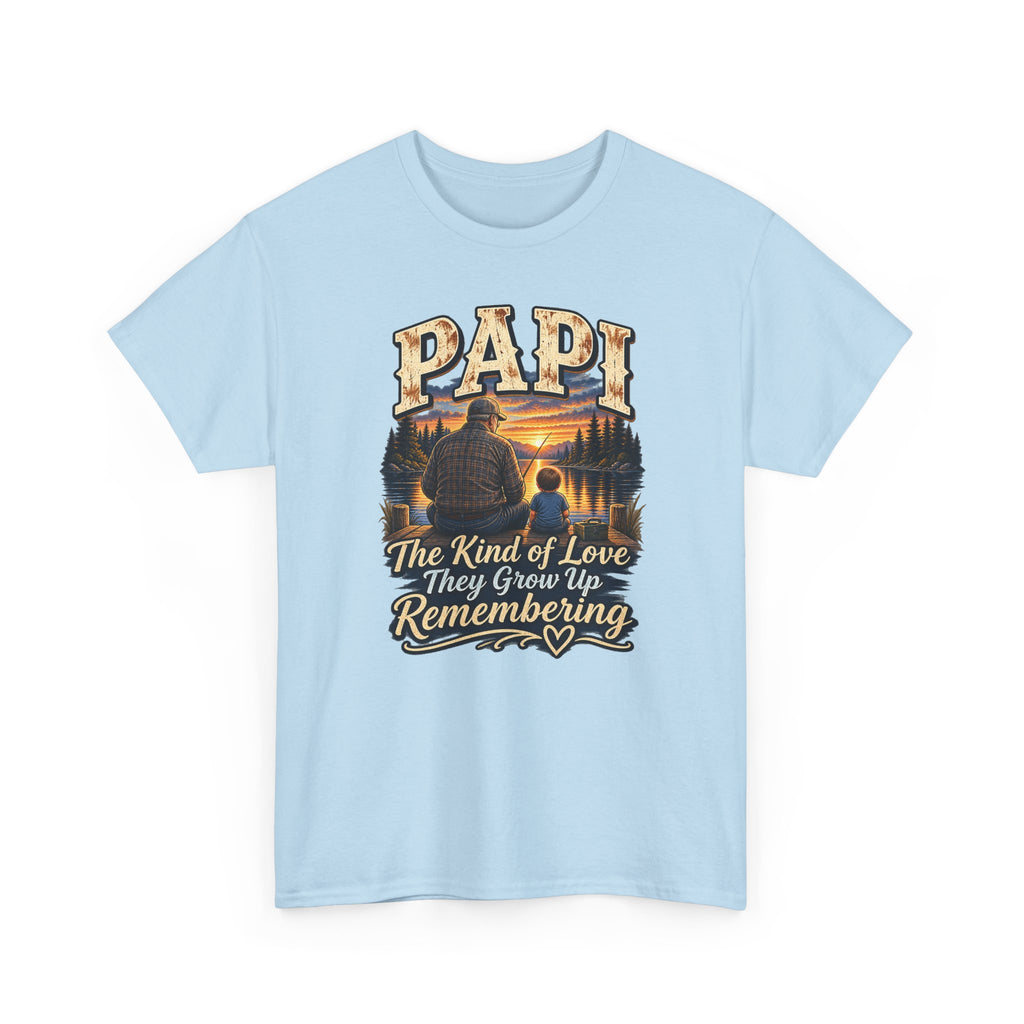 Papi The Kind of Love They Grow Up Remembering Tee 🤎 | Meaningful Papi Shirt